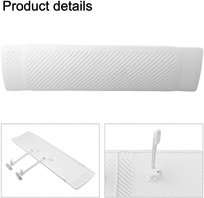 Air Conditioner for Air Deflector Adjustable AC Vent Cover for Ceiling for Top - Image 3