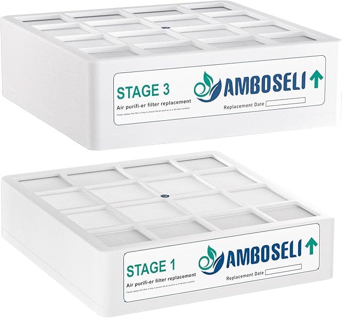 2 Pack Air Filter Replacement Compatible by Amboseli