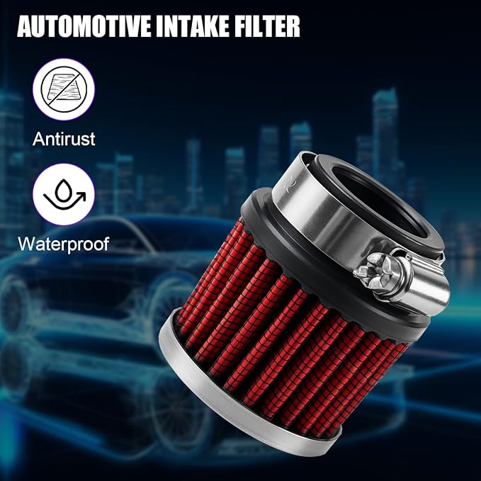 Zpana Car Air Intake Filter, Hight Flow Performance Auto Crankcase Breather - Image 4