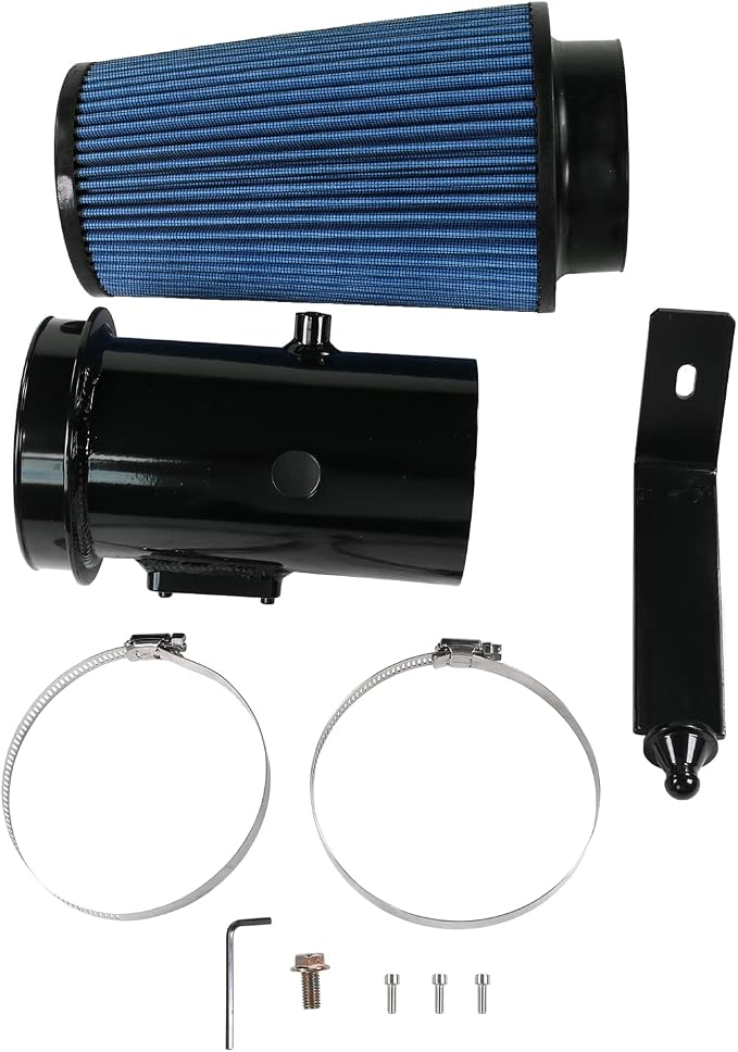 Cold Air Intake Kit 6.4 Diesel Filter System Air Intake Pipe - Image 6