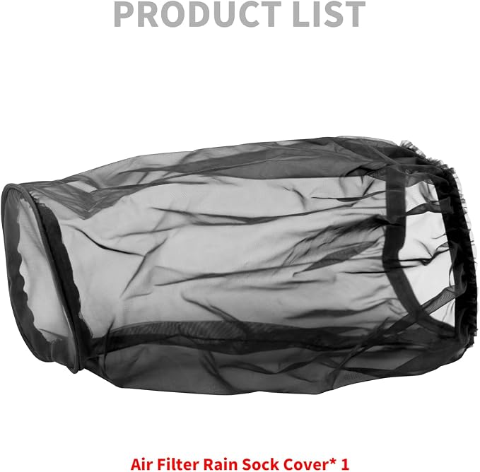 Air Filter Rain Sock Cover Dustproof Waterproof Fit - Image 5