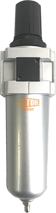 1/2" NPT HEAVY DUTY Compressed Air In Line Filter Regulator Combo Piggyback - Image 5
