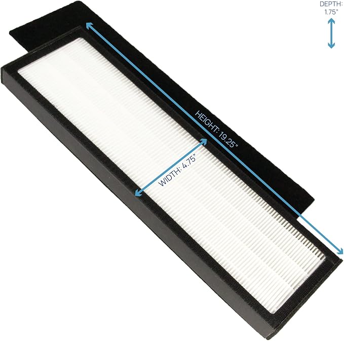 Filter Bros HEPA Filter C Replacement Fits GermGuardian FLT5000 AC5250PT AC5350B - Image 3