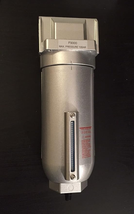 3/4" Inline Air Compressor Water Moisture Filter Trap Separator w/Manual Drain - Image 3