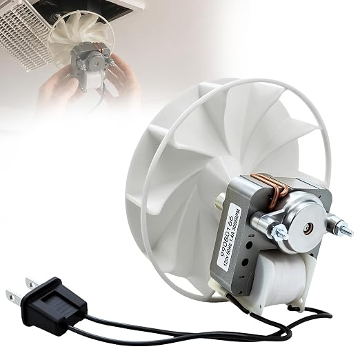 S99080166 Bathroom Vent Fan Motor Replacement, 120V 70CFM BP28 Exhaust Fan Motor by Gekufa