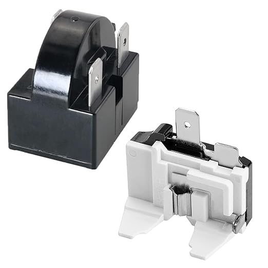 QP2-4R7 4.7 Ohm 3-Pin PTC Starter/Start Relay and Overload Kit Compatible by HKAOSDUUH