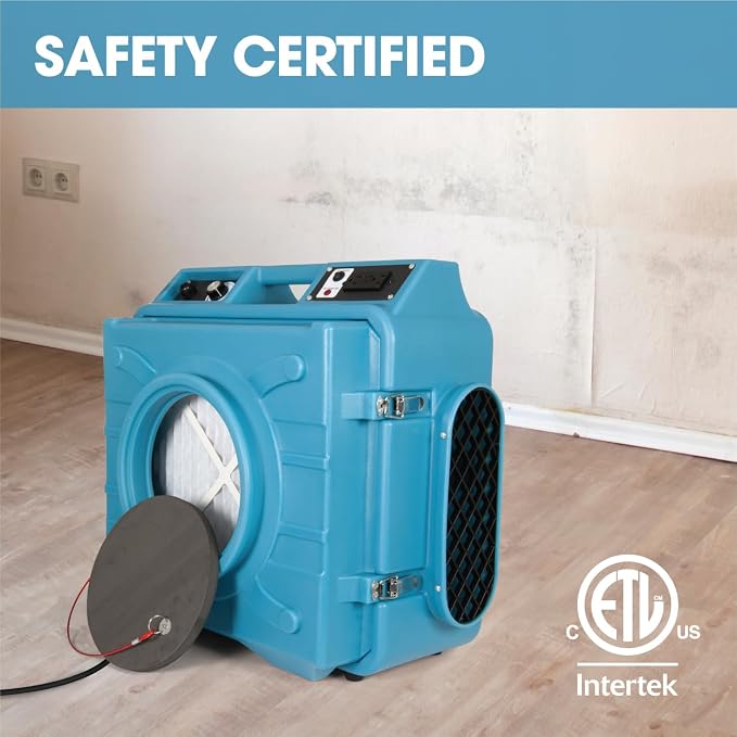 HEPA Air Scrubber with GFCI Outlets - Image 7