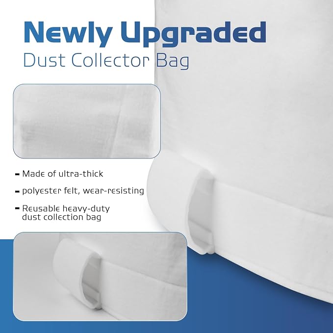 70333 Dust Collector Bag, fit for POWERTEC DC-1512, Vacuum & Dust Collector Bags - Image 3