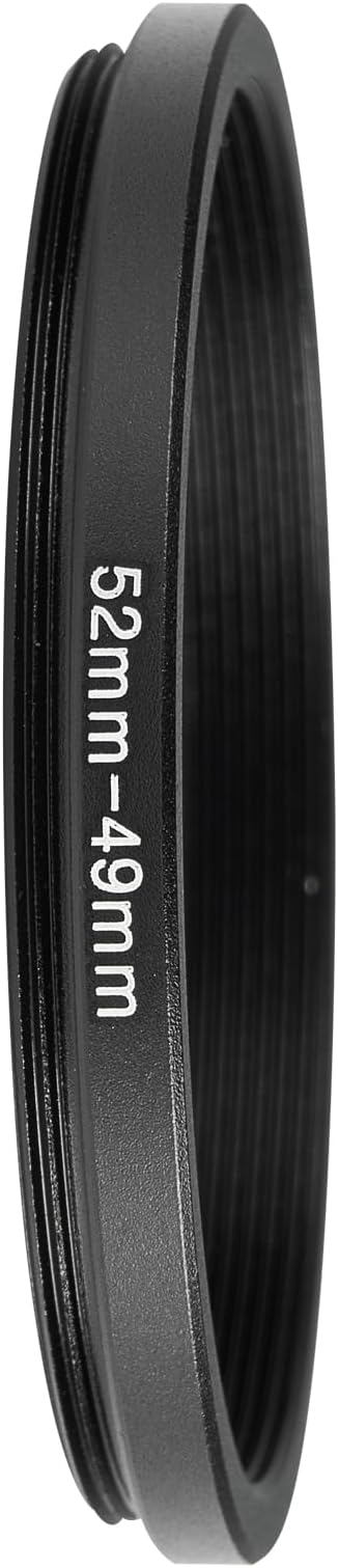 52-49mm Metal Step-Up/Down Ring Adapter Compatible - Image 2