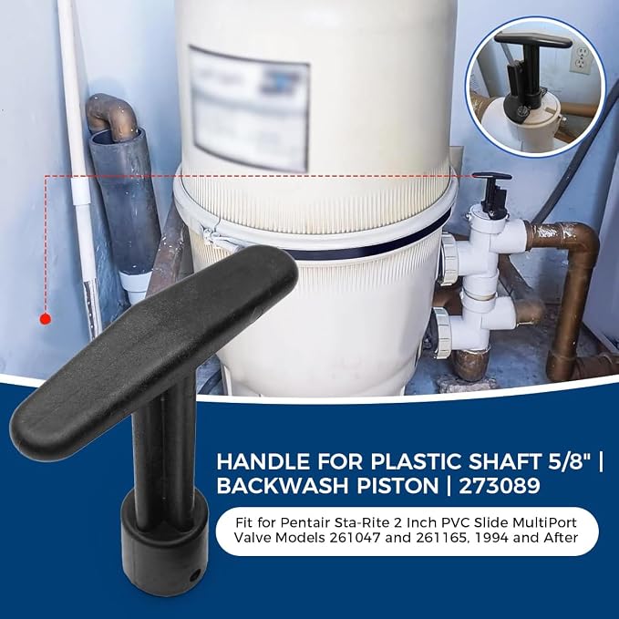 Backwash Piston Plastic Shaft, 273089 Slide Valve Handle - Image 4