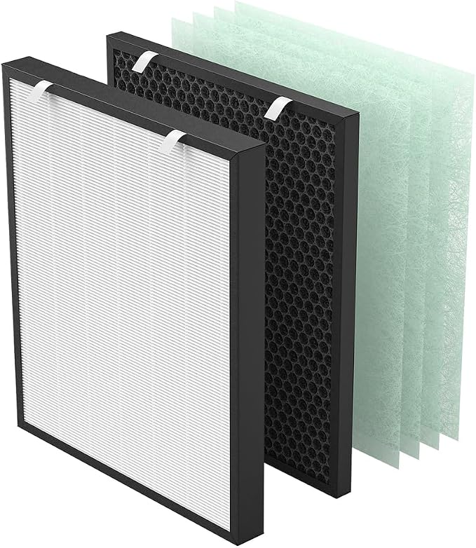 Air400 Replacement Filter for Bissell Air400, 1 H13 True HEPA and 1 Activated by FMDZFL