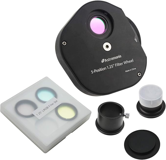 Astromania 1.25" Multiple 5-Position Filter Wheel - Image 2