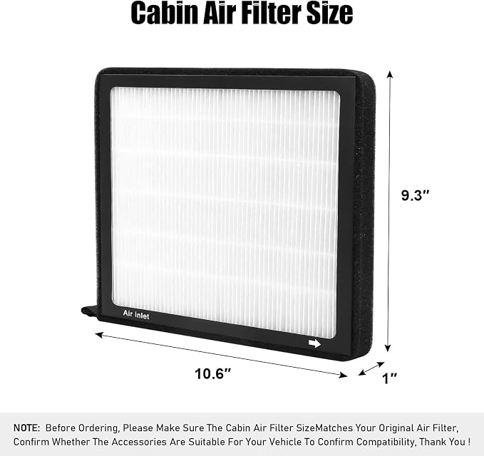 CF10360, Cabin Air Filter with activated carbon particle - Image 2