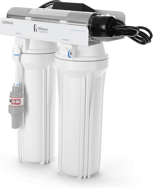 U200UV Ultraviolet UV Drinking Water Filtration Purifier System 3 Stage - Image 2