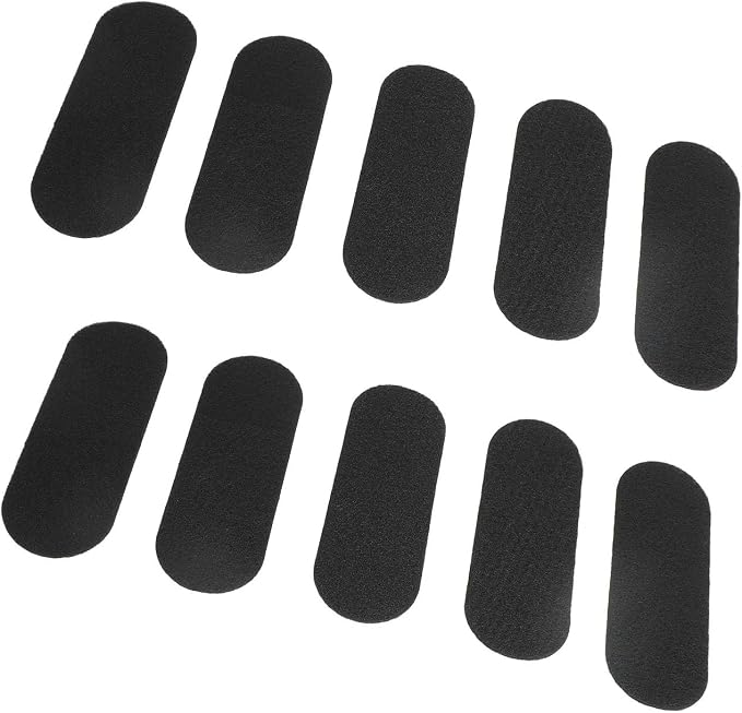KIMISS 10pcs Ceiling Fan Filters, Coconut Shell Carbon Filter, Easy Stick - Image 4