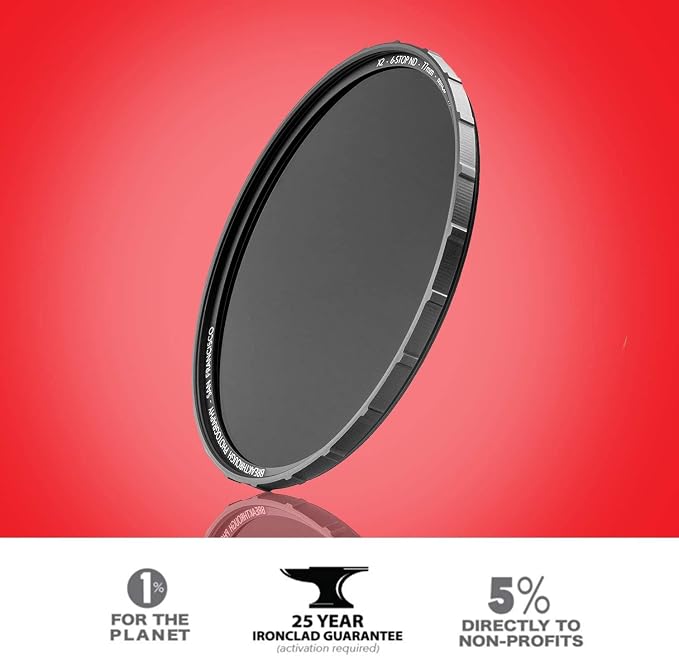 Breakthrough Photography 62mm X2 6-Stop Fixed ND Filter - Image 2