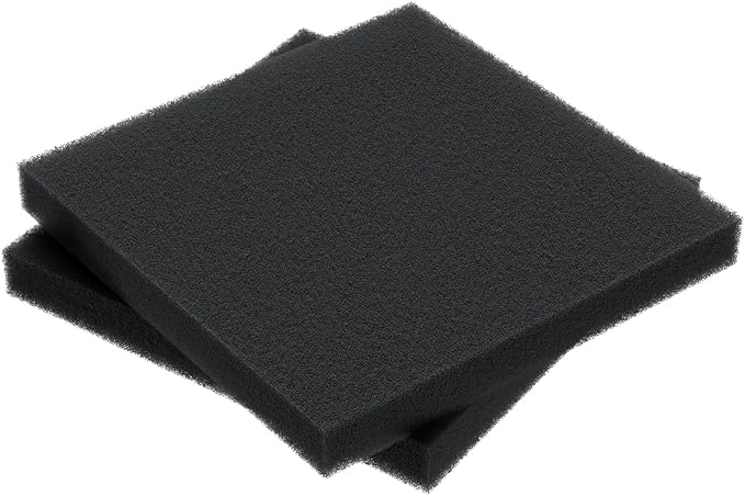 Pawfly 9" L x 9" W Aquarium Filter Media Sponge Aquarium Filter Media Pad by Pawfly