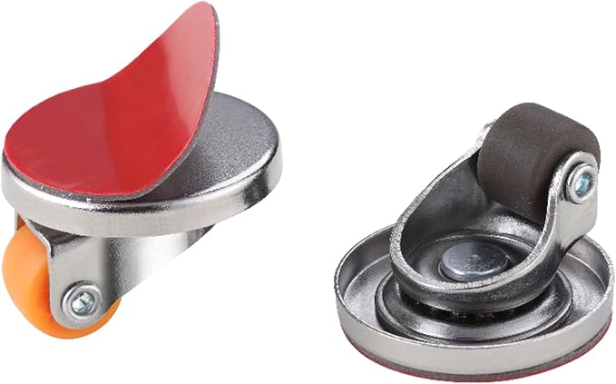 4Pieces Furniture Casters with Stick Adhesive Small Appliance Rollers Home - Image 8