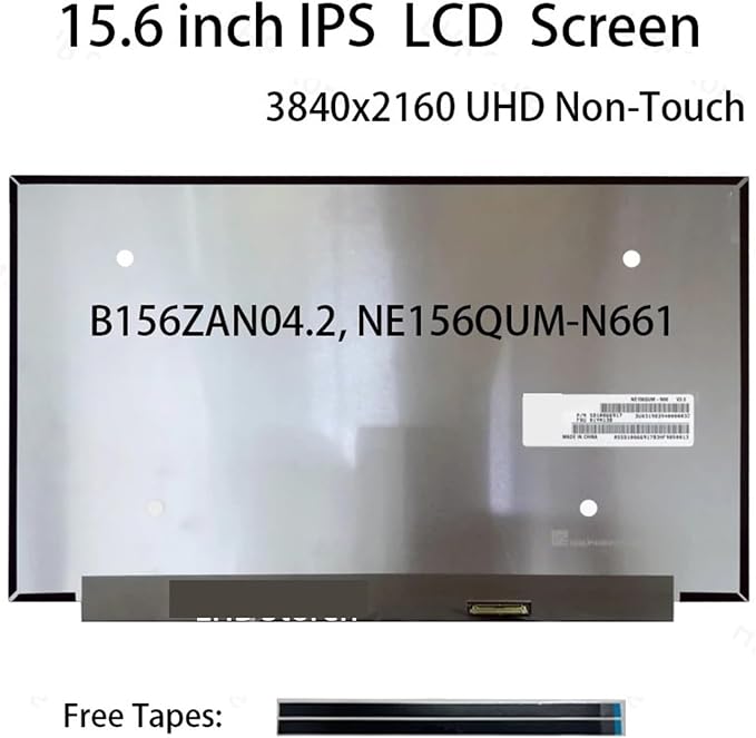 15.6 Inch Laptop LCD Screen B156ZAN04.2 NE156QUM-N66 Display Matrix Panel - Image 2