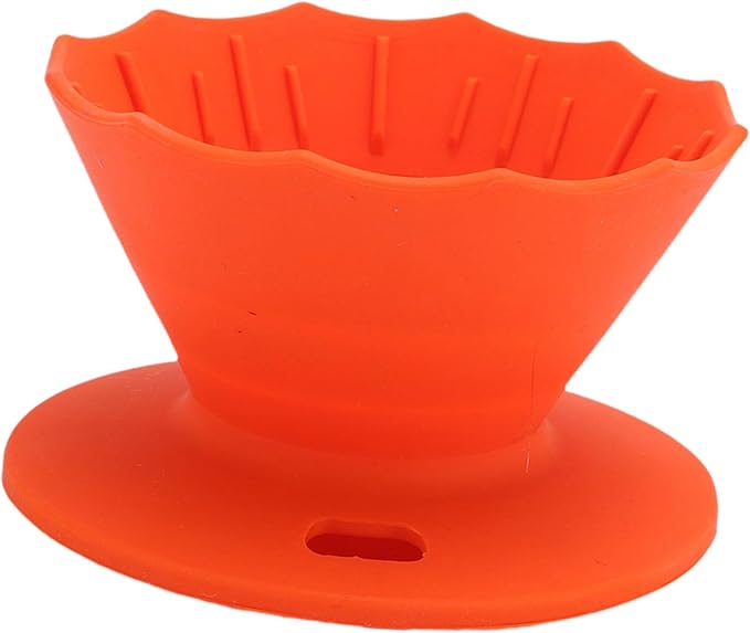 Pour Over Coffee Dripper Silicone Food Grade Portable Hand Brewed Coffee Filter - Image 5