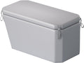 DEEPTIME Angled Portable Ice Bath Tub Cold Plunge (Gray) | For Athletes Fitness Recovery, Outdoor Cold Plunge, Chiller Compatible