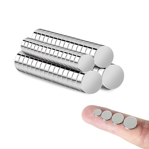 rhinocats 60Pcs Small Magnets, Mini Variety Magnets by rhinocats