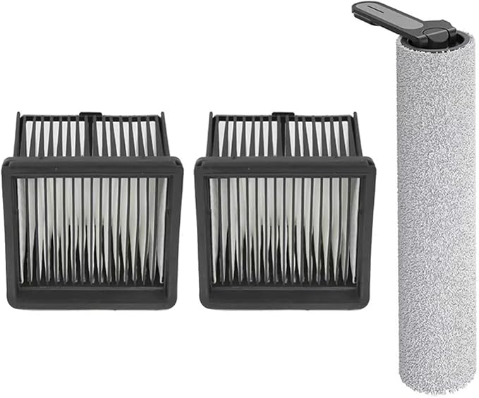 wet dry vacuum cleaner, Roller Brush + HEPA Filter，Compatible - Image 3