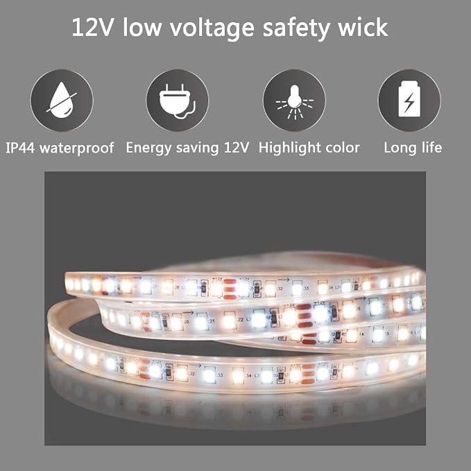 LED Illuminated Bathroom Mirror - Image 4