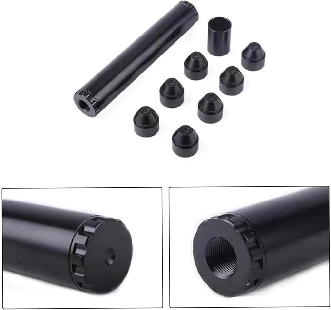 Aluminum Fuel Filter Cleaning Kit in Black | 1/2" x 28 Thread - Image 3