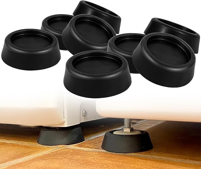 Anti Vibration Pads for Washing Machine, Refrigerator, Bed & Other Furniture by Ussuray