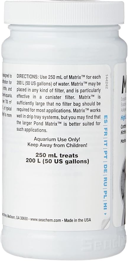 Seachem Matrix Bio Media 250ml - Image 3