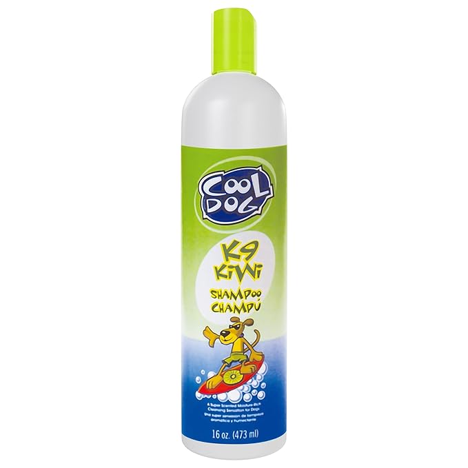 Pet Silk Cool Dog K-9 Kiwi Cucumber Shampoo, 16 Ounce