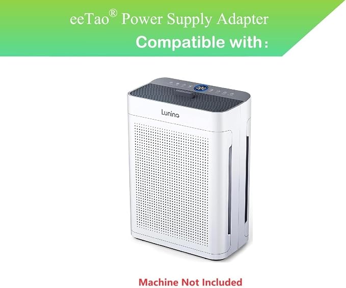 24V Adapter for LUNINO K2 HEPA Double-Sided Air Purifiers DC24V 1.75A 42W - Image 2