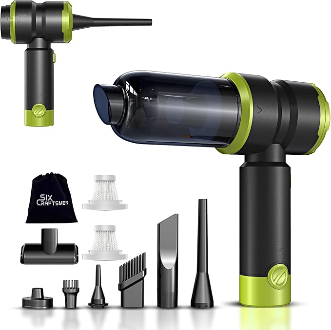 Handheld Car Vacuum with 15000PA Power, 4 in 1 Powerful Cordless Vacuum Cleaner by Unknown