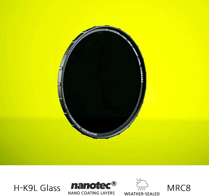 Breakthrough Photography 49mm X2 6-Stop Fixed ND Filter - Image 3