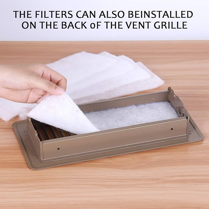 Complete Air Vent Filters Kit- 98‘’ x 18'' Electrostatic Media - Image 3