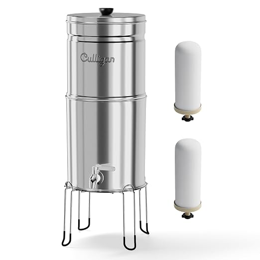 Culligan MaxClear 2.25 Gallon Gravity Water Filter System, Polished by CulliganWater