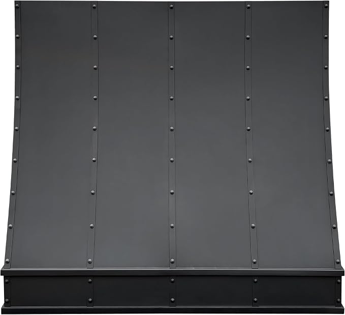 CT Copper Tailor Sloped Copper Vent Hood Wall Mount, 1260 CFM Exhaust Fan by CTCopperTailor
