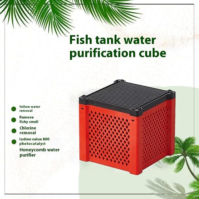 2PCS Pure Cube Water Trough Filter-New, Eco-Aquarium Water Trough Purifier Cubes - Image 2