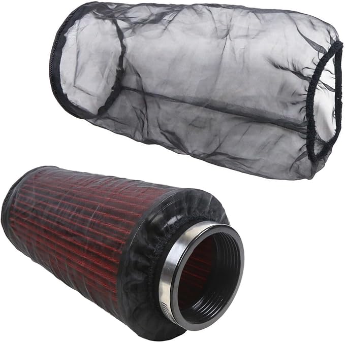 Universal 9 Inch Air Filter Cover, Air Intake Filter Sock Cover, Motorcycle - Image 6