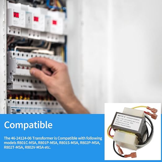 46-24124-06 Rheem Furnace 40VA 24V/120V HVAC Transformer - Image 5