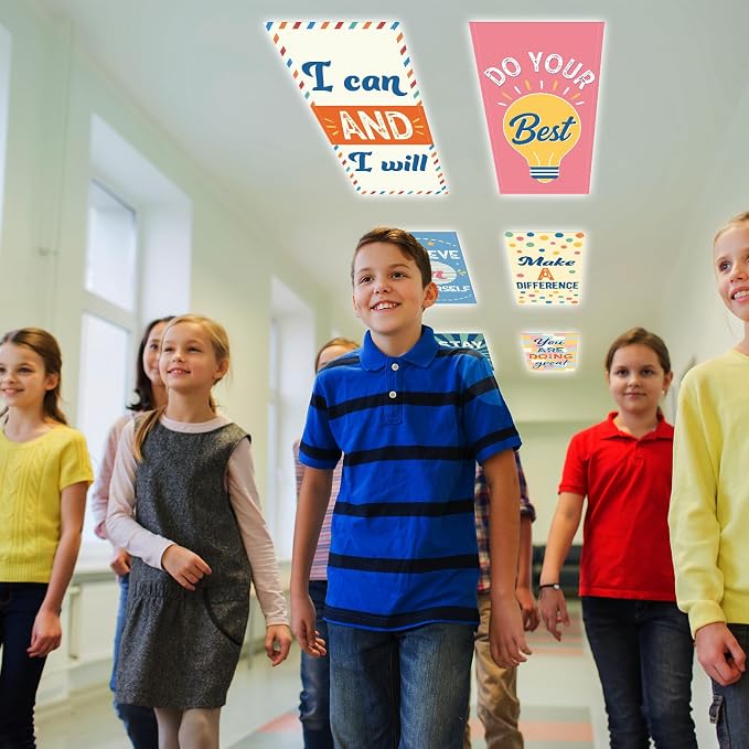 8Pcs Classroom Light Covers for Fluorescent Lights, Retro Magnetic 2x4 FT - Image 6