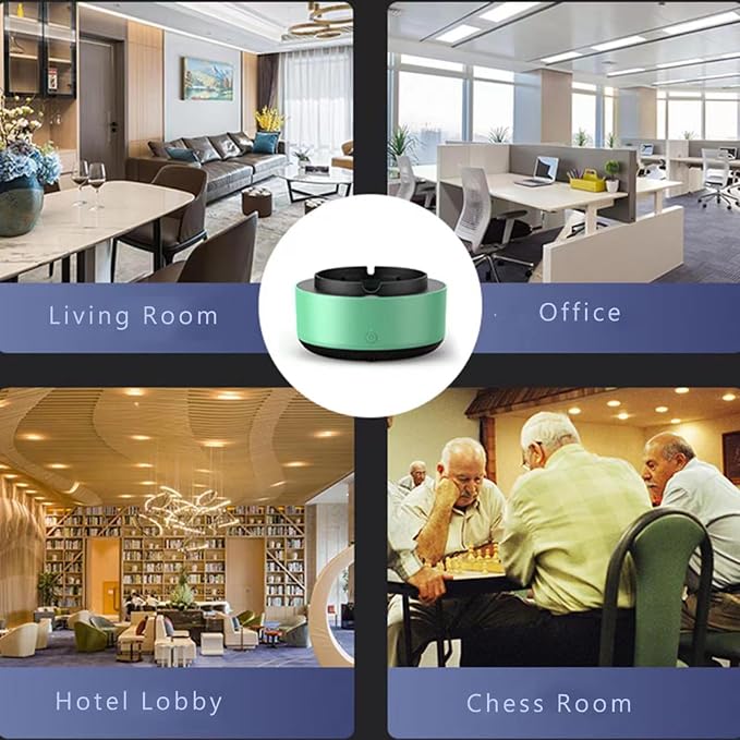 2 in 1 Multifunctional Smokeless Ashtray, Air Purifier Ashtray - Image 7