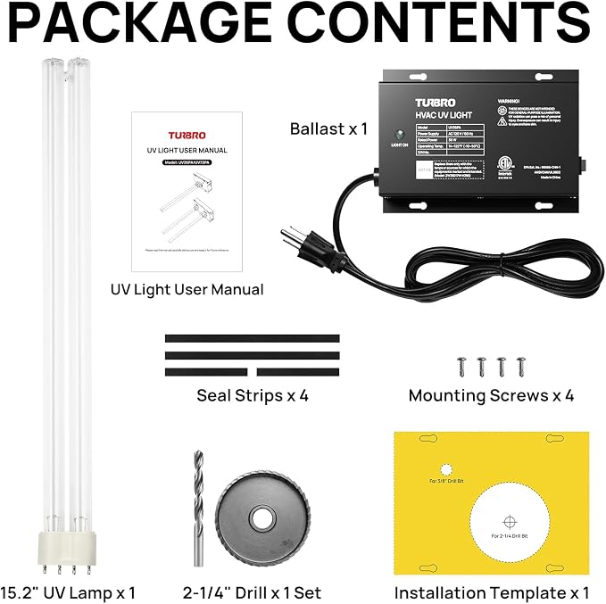 TURBRO 36W UV Sanitizer Lamp - Image 7