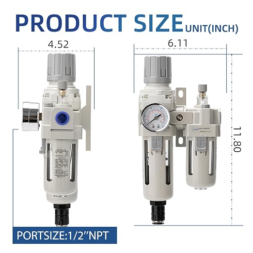 1/2" Auto-Drain FRL Assembly - Image 3