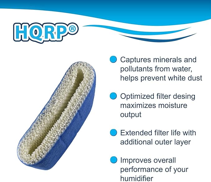 HQRP 2-Pack Wick Filter Compatible - Image 3