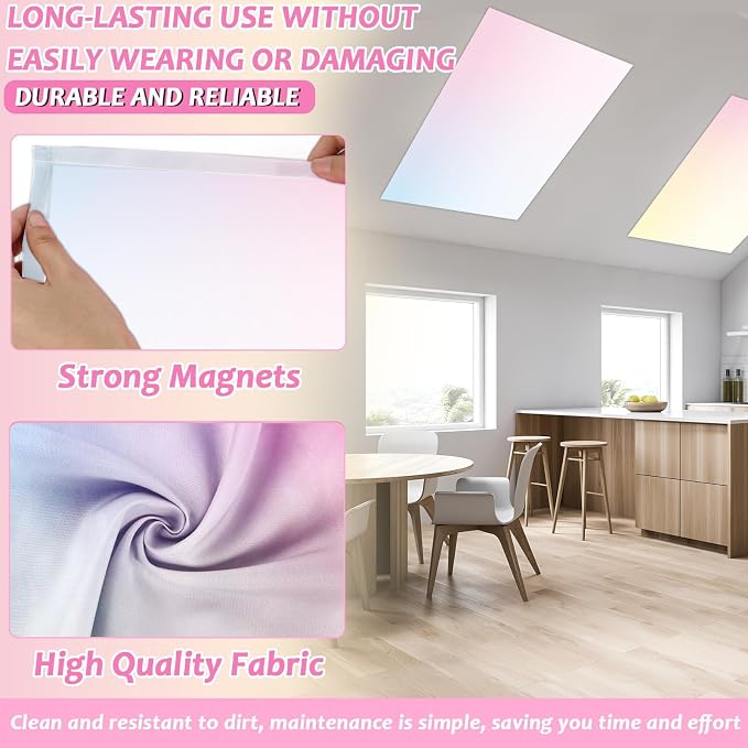 8Pcs Fluorescent Light Covers - Image 3
