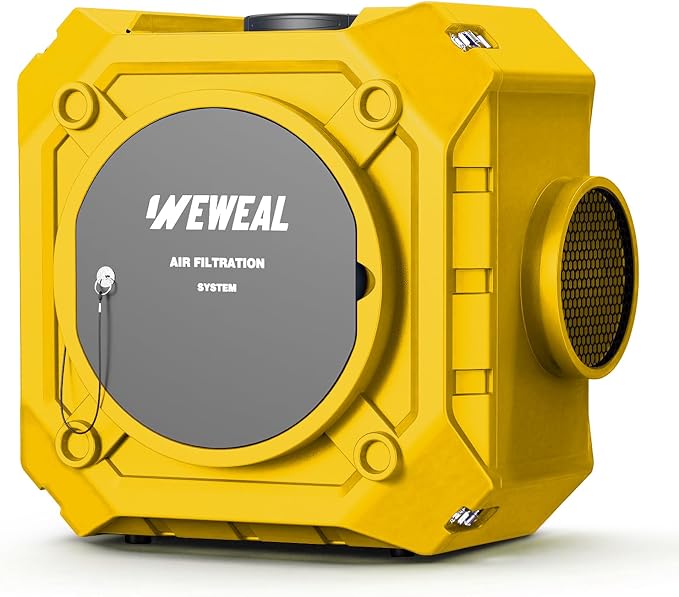 Commercial Air Scrubber, Negative Air Machine by WEWEAL