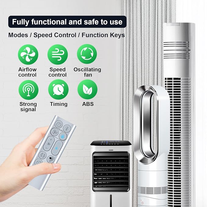 Replacement Remote Control for Dyson PH01 PH02 PH03 PH04 PH3A Compatible - Image 3