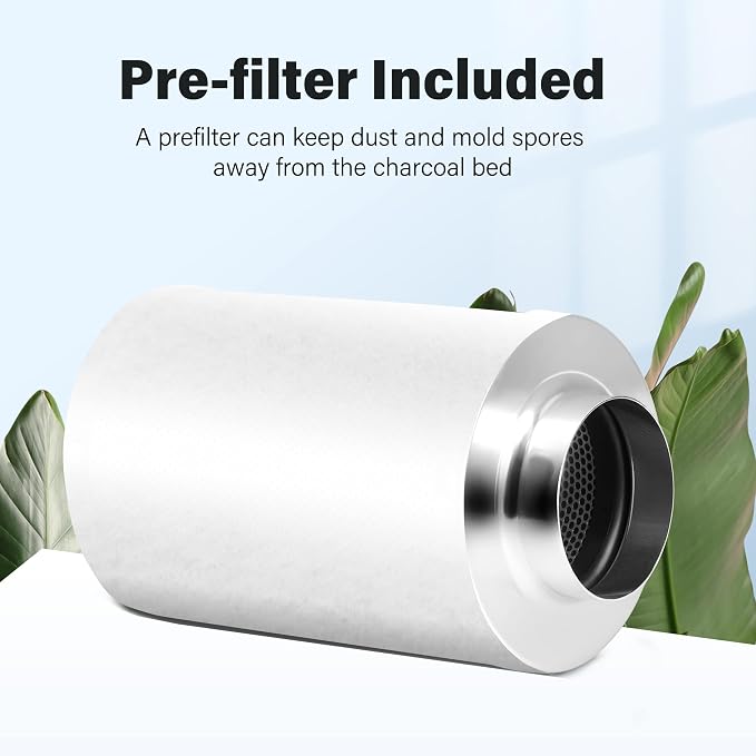 iPower 4 Inch Air Carbon Filter Smellines Control - Image 3